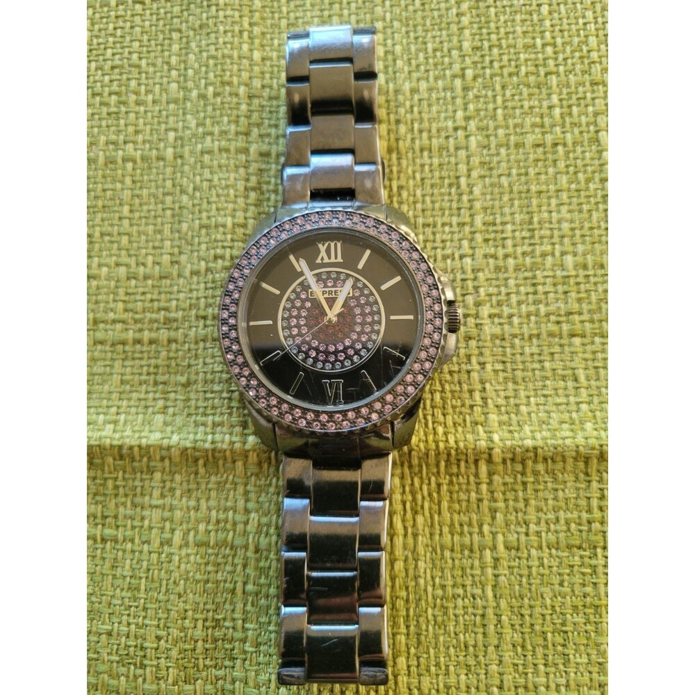 Stylish Functional Feminine EXPRESS BRAND Sparkly Watch